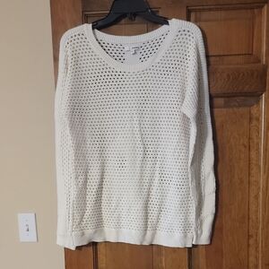 Sonoma Women's Cream Knit Sweater